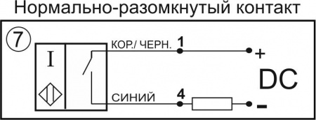 Датчик бесконтактный индуктивный И39-NO-DC