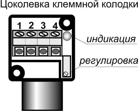 Датчик бесконтактный оптический O05-NO/NC-NPN-K(Л63, с регулировкой)