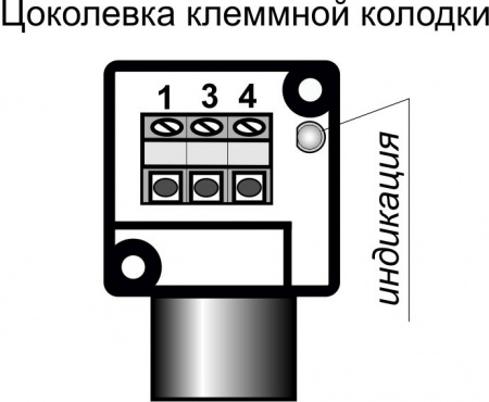 Датчик бесконтактный индуктивный И11-NO-PNP-K-HT(Л63, Lкорп=75мм)